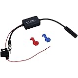 Amazon ラジオ用 Am Fm 受信ブースターva 100 Va 100 カーオーディオケーブル 車 バイク
