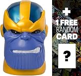 Thanos : Marvel Heroesヘッドバンク+ 1 Free officialマーベルTradingカードバンドル( 683428 )