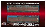 マイクロエース Nゲージ クモヤ495系 クーラー増設 パンタ3基 ピンク 2両セット A7281