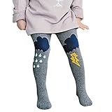 タイツ キッズ ニット レギンス コットン 動物 0-3歳 足付き 子供タイツ 秋 多色 hibote No.21 2-3歳