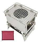 雑貨の国のアリス ミニ薪ストーブ かまど式 折りたたみ 五徳 アウトドア キャンプ コンロ