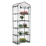 WORTH GARDEN ビニール温室 五段 園芸ラック 寸法:69x49x190CM #G304A00型