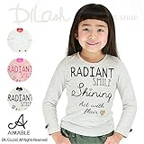 (エマーブル) AIMABLEロゴ長袖Ｔシャツ/秋 ベビー キッズ 女の子 140 アイボリー