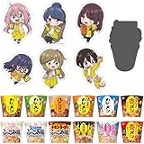 カレーメシ ゆるキャン△ オリジナルステッカー×全6種 +シークレット1種（全2種のうちランダム）＆ 日清カレーメシ