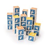 Uncle Goose American Sign Language Blocks - Made in USA [並行輸入品]