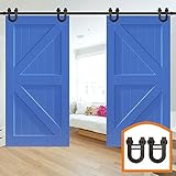 HomeDeco Hardware 引き戸 内装ドア 北欧ホーロー 室内ドア リビング 寝室 吊り軌道 13 FT (4.00メートル)