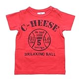 jeans b. 2nd　BALL　T シャツ(レッド) 95cm
