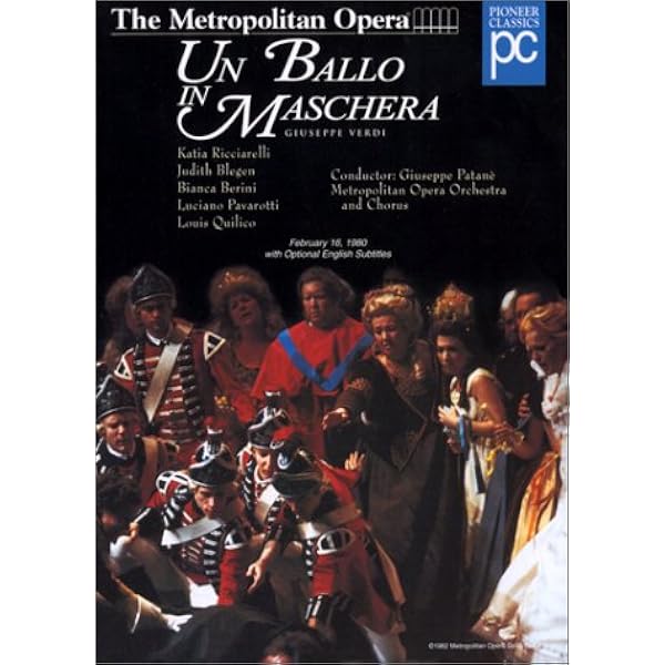 Amazon.co.jp: Giuseppe Verdi: Un ballo in maschera [DVD] : DVD