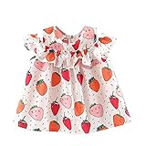 花千束　肩出し　ワンピース　ベビー服　女の子　子供服　半袖　韓国 キッズ 春/夏服　ガールズ ゆったり 子どもドレス 女 可愛い キッズ スカート 女の子用 プレゼント 70cm-100cm (90,