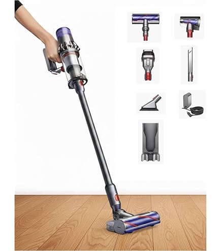 Dyson Cyclone V10 Fluffy (SV12 FF LF) Vacuum Cleaner, Cordless