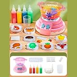 Ongwan 子供 鍋 おもちゃ ふりバブル安全 DIY (ローズエイト
