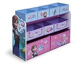 Disney ディズニー アナと雪の女王　たくさん収納できる！収納ラック おもちゃ箱（9ケース）【並行輸入品】