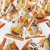 ハロウィン テトラあられ せんべい 50個入り 醤油 エビ味など 配るのに最適