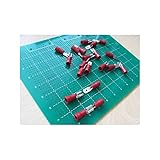 差込型端子＜3mm×7mm・赤＞10組＜con-382＞