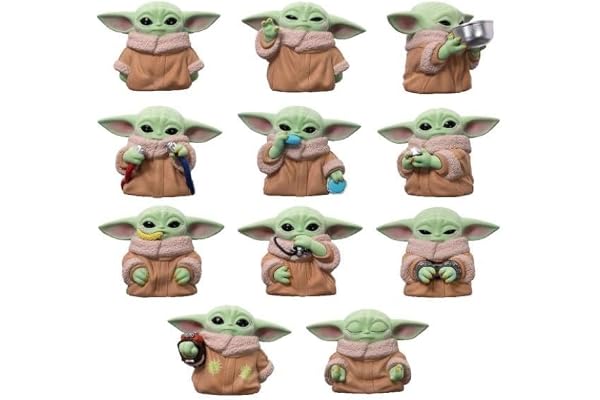 エンスカイ(ENSKY) スター・ウォーズ マンダロリアン グローグー ソフビパペットマスコット 1BOX 約H40~50mm PVC