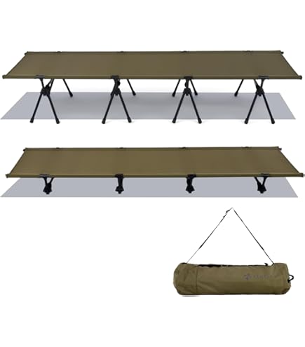 Amazon | VENTLAX 2WAY アジャスタブル コット 軽量3kg 静音設計