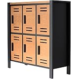 ライフスタイリングショップ キャビネット 2段 幅99×奥行33×高さ97.5cm 木製 チェリー ツートン AN-164LB