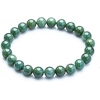 Amazon | s166珍しい天然黄玉（Yellow Jade),黄翡翠ブレスレット【本物