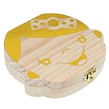 Dovewill ベイビーシャワー　木製　ミルク歯　キープシーク　記念品　収納　アクセサリーボックス　全２タイプ - ガール