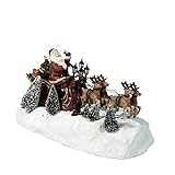 Sterling 6.25' Santa Sleigh W/deer. Music, Light, Cul Adaptor, On/off Switch [並行輸入品]