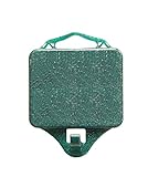 Adams Christmas 2210-15-1040 Magnetic Wreath Holder, Sparkle Green [並行輸入品]