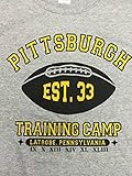 メンズピッツバーグスティーラーズLatrobeトレーニングCamp tee-shirt-size Large