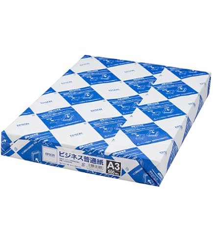 Amazon | エプソン ビジネス普通紙 A3ノビ 500枚 KA3N500BZ