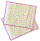 丸和貿易 【抱っこひもやシートベルト用のよだれカバー】 ポジート ベルトカバー 2枚組 スウィートドット