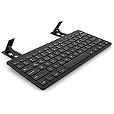 Anker Compact Wireless Keyboard ワイヤレスキーボード 折りたたみスタンド付 3台同時ペアリング iOS/Android/Mac/Windows対応/長時間稼働 テレワーク リモート 在宅勤務 (ブラック)