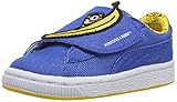 PUMA ユニセックス・キッズ Minions Basket Wrap Statement Leather Kids カラー: ブルー