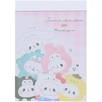 Amazon.co.jp: サンリオキャラクターズxもちもちぱんだ[メモ帳