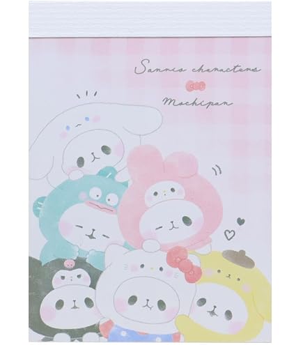 Amazon.co.jp: サンリオキャラクターズxもちもちぱんだ[メモ帳