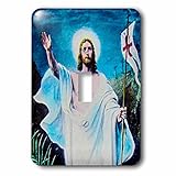 Scenes from the Pastマジックランタンスライド – The Resurrection of Jesus Christ theイースターストーリーヴィンテージ – 照明スイッチカバー 