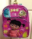 Disney Monsters University "BOO" 16" Large Backpack - For Girls - Licensed Product [並行輸入品]