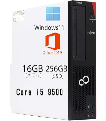 Amazon.co.jp: 【中古デスクトップパソコン】ESPRIMO D588 インテル