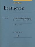 ベートーヴェン: At the Piano - ベートーヴェンの有名な9のピアノ小品/原典版/Hewig-Troscher運指 & 編 (英語版)/ヘンレ社/ピア