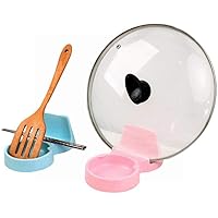 BEATON JAPAN おたま置き おたま立て 菜箸 鍋蓋 まな板 多機能 スタンド キッチン アイデアグッズ 衛生的 (ピンク)