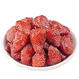 フリーズドライ 苺 ソフトで粘着性のあるテクスチャー 鮮やかな赤 厚みとコク ドライフルーツ いちご フリーズドライ いちご ドライストロベリー ドライイチゴ（草莓干（大颗粒），250g*2缶）