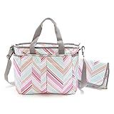 レスポートサック ベビーバッグ/マザーズバッグ LESPORTSAC Ryan Baby Bag 7532 D387 Zig Zag 並行輸入品