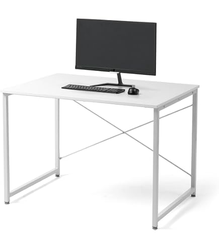 Amazon | パソコンデスク 幅100×奥行70cm モニターアーム対応 机 PC
