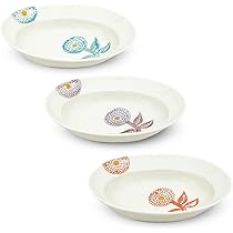 Amazon.co.jp: J-kitchens 勲山窯 楕円 S 小鉢 セット 波佐見焼