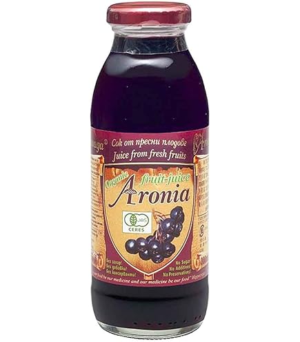 Amazon.co.jp: 有機アロニア100％果汁3ビンセット 抗酸化力ナンバー