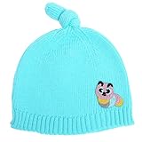 Domybest 【冬を懐に抱えて】秋冬ベビーキャップ ニット帽子 かわいいキャタピラのパターン 写真小道具 防寒対策 柔らかく 出産祝い 百日記念 快適 3-12ヶ月に適して 5色