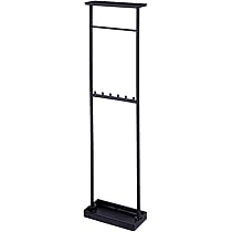 Amazon｜天馬 小物も置ける 傘ハンガーラック マットブラック 幅