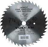 10 /パックVulcan 409320orスチールブレード7 – 1 / 4 " x40tバルク