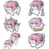 勝利の女神：NIKKE ドロシー doro 車ステッカー 反射光ステッカーシール ステッカー 車貼 ゲーム 防水ステッカー 貼り紙 手帳シール DIY 装飾品 (12CM,D) [並行輸入品]