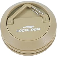 Soomloom超強力吸着式マグネットフック磁石ハンガーセット耐荷重1.5kgテント/タープ幕体に設置可能軽量コンパクト強力磁石ランタンフック小物ハンガー