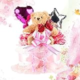 かわいいくまのおむつケーキ お買い得 かわいい 高級 出産祝い ギフト ベビー おむつケーキ　オムツケーキ　おむつけーき
