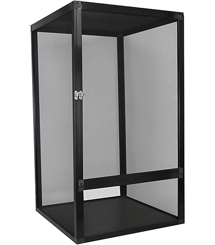 Amazon | 爬虫類メッシュケージPVCナイロントカゲ繁殖ボックス