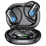 イヤホンAI翻訳機 骨伝導 ワイヤレス Bluetooth 6.1 オープンイヤーヘッドホン 通訳機 軽量 168言語対応 音楽・通話対応 指向性ノイズ低減 ハンズフリートーク 音声翻訳機 ワイヤレスイヤホン 耳掛け式 数字LEDディスプレイ 音漏れ抑制 EDR技術 Hi-Fi音質 防水 50時間連続再生 専用アプリ iOS&Android対応 海外旅行 出張（黑）